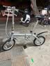 大行（DAHON） 412折叠自行车14英寸单速超轻迷你铝合金学生成人单车BYA412 银色 实拍图