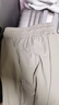 JEANSWEST LIFE真维斯夏季冰丝弹力休闲裤子男轻薄凉感男士运动裤直筒质感长裤B 实拍图