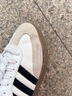 阿迪达斯 adidas三叶草  samba T头鞋运动鞋男女休闲鞋B75806 38 实拍图