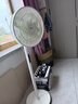 美的（Midea）【幸运草安睡1S】一级能效直流变频声控电风扇家用遥控卧室静音落地扇台式桌面抗菌大风力转页扇 实拍图