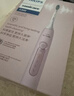 飞利浦（PHILIPS）声波电动牙刷钻石3系 5倍洁齿5种模式 洁净刷头*2 生日礼物送男士/女友 价保618 HX5171/04粉 实拍图