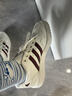 adidas NY 90 STRIPES经典运动板鞋男女阿迪达斯三叶草   汉玉白/红色/金色   38 实拍图