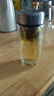 双层玻璃杯大容量保温防烫茶水分离鹅蛋杯胖胖款 【双层加厚】钢本色鹅蛋杯500ml 实拍图