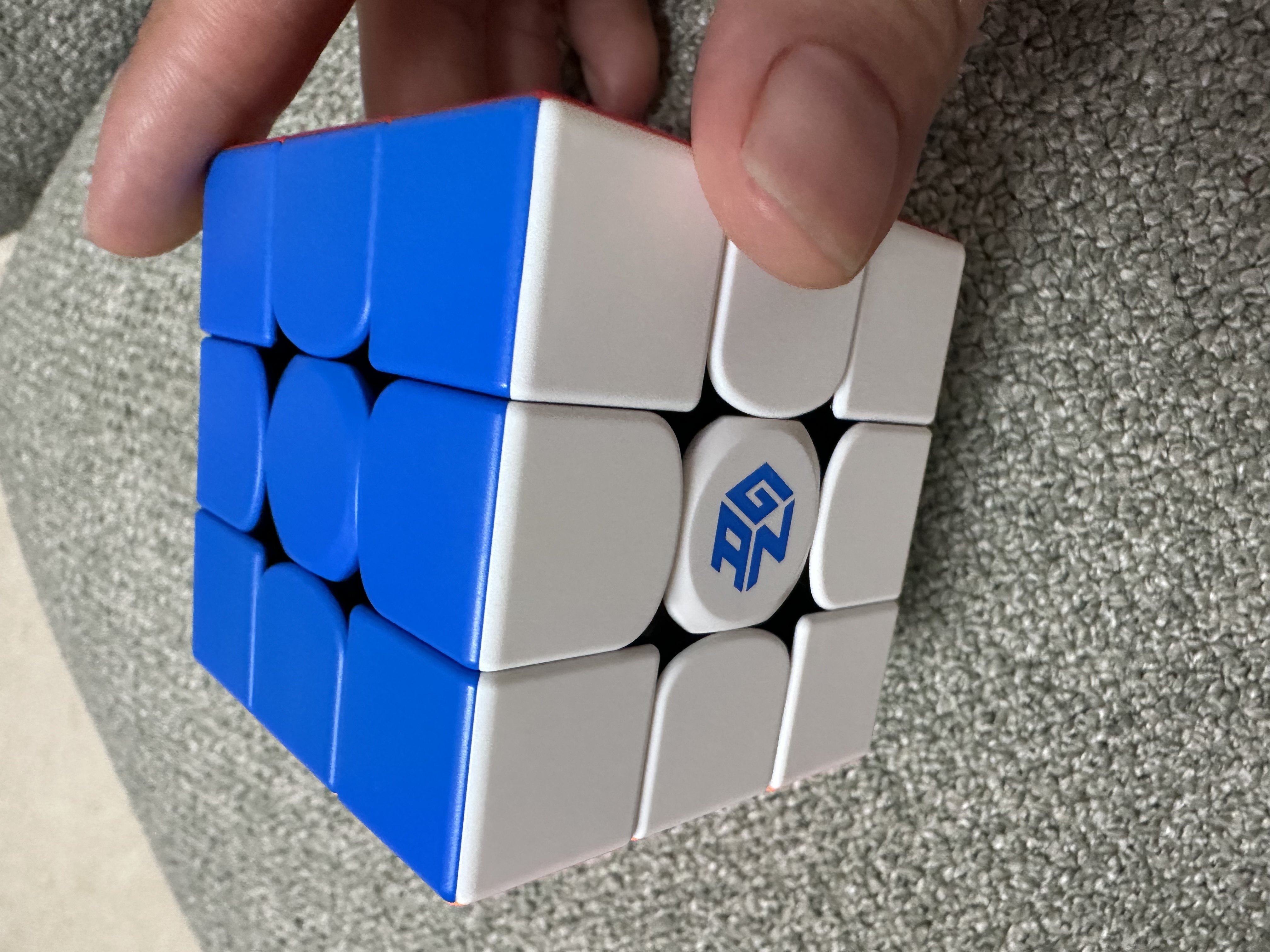GAN魔方三阶儿童益智玩具初学者磁力顺滑比赛早教生日礼物356M标准版 实拍图
