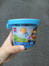 得力(deli)12色非轻型粘土学生玩具彩泥橡皮泥黏土手工DIY(颜色随机)手提桶装儿童生日毕业礼物 实拍图