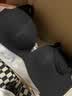 蕉内【刘浩存同款】空气杯300A无尺码女士粉底液内衣无痕无钢圈文胸罩 【2件|吊带】云雾紫+冷白肤 均码 （90-130斤/A杯-C杯） 实拍图