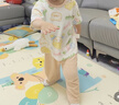 童恋初心婴儿夏季套装短袖七分裤宝宝纯棉薄款新生分体夏天衣服男女童夏装 实拍图