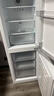 美的186升二门冰箱白色双系统租房小型家用电冰箱风冷两门小冰一级能效以旧换新MR-196W【国家补贴】 实拍图