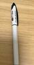 uni三菱【热门商品】 黑科技黑色中性笔0.5黑笔签字笔商务直液式学生水性笔 UBA-188C 灰白色杆1支 实拍图