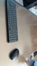 罗技（Logitech）MK220 键鼠套装 无线键鼠套装 办公键鼠套装  多媒体键鼠套装 带无线2.4G接收器 黑色 实拍图