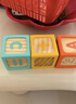 Hape(德国)婴幼儿启蒙益智玩具 软胶大颗粒拼接积木解压吸盘积木E9858 实拍图