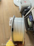 Bambu LabPLA Silk+光泽丝绸 3D打印耗材 质感色彩丰富 强度升级易打印 美学线材 RFID智能参数识别 丝绸白13110 含料盘 实拍图