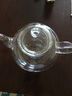 青麦 加厚玻璃功夫茶具套装家用耐高温可加热玻璃泡茶花茶壶整套组合 600ml单壶 1件 实拍图