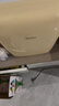 美的（Midea）小冰箱车载冰箱小型冷藏加热1-2人宿舍出租房美妆迷你冰箱10L米黄 实拍图