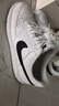 耐克NIKE男子运动休闲鞋COURT VISION运动鞋DH2987-101 白黑 41 实拍图