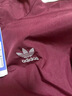 adidas通勤百搭休闲运动连帽夹克外套男女春季阿迪达斯三叶草   暗红   S 实拍图