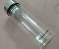 富光双层玻璃杯 高硼硅玻璃泡茶杯子 茶水分离杯 带茶隔商务水杯男士 实拍图