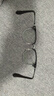 蔡司（ZEISS）镜片近视眼镜框男半框防蓝光辐射可配带散光度数眼睛女钛合金镜架 升级钛材 黑银 配colorein镜片1.56防蓝光 0-600度 实拍图