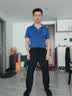 回力裤子夏季男冰丝薄款休闲裤男宽松直筒透气高端男裤弹力运动长裤 实拍图