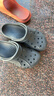 卡骆驰（CROCS）贝雅洞洞鞋男鞋女鞋轻便耐磨一脚蹬拖鞋休闲鞋百搭花园鞋|10126 黑色-001(含智必星) 39 (240mm) 实拍图
