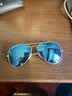 雷朋（RayBan）经典飞行员系列太阳镜男女开车防晒墨镜户外眼镜0RB3025 实拍图