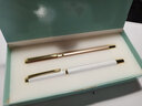 文正 钢笔 毕业礼物男女式礼盒装初学者成人练字笔 定制刻字刻logo礼品 学生钢笔 605黑色+玫瑰金+黑色墨水+蓝色礼品盒 实拍图
