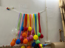 青苇 生日装饰彩色皱纹纸拉花8卷+彩色气球30个派对装饰布置求婚表白背景墙装饰 实拍图