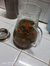 青苹果冷水壶凉水壶硼硅耐热玻璃冷热水壶嘟嘟壶1.75L家用饭店通用 实拍图