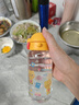 乐扣乐扣（LOCK&LOCK）儿童水杯Tritan材质直饮学生户外背带杯宝宝便携水壶400ml黄色 实拍图