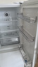 美的186升二门冰箱白色双系统租房小型家用电冰箱风冷两门小冰一级能效以旧换新MR-196W【国家补贴】 实拍图