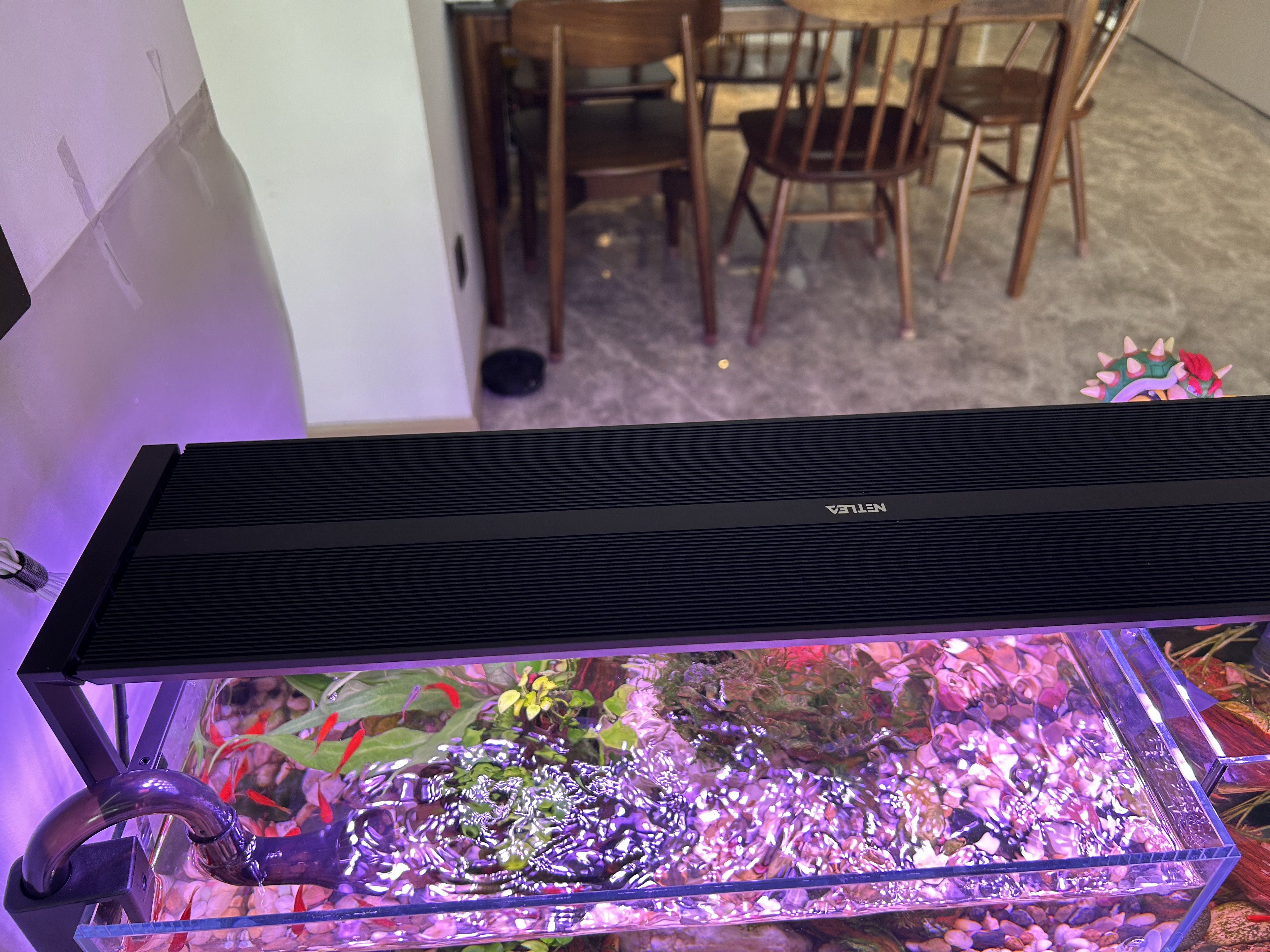 尼特利AT5S水草灯560S专业级全光谱led伸缩鱼缸灯专用植物补光灯 实拍图