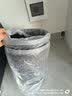 五月花压圈垃圾桶家用11L*2只装客厅卧室厨房厕所办公室垃圾桶 实拍图