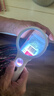 得力（deli）得力LED灯2.5倍高清阅读放大镜 Ф70mm/Ф22mm双镜片白色老人阅读高清地球仪配件放大镜 实拍图