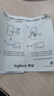 罗技（Logitech）M220 轻音鼠标 无线鼠标 办公鼠标 对称鼠标 带无线微型接收器 灰黑色 实拍图