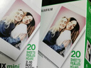 富士（FUJIFILM）instax迷你拍立得相机专用3寸拍立得相纸适用mini7+/41/99/evo/13/12/liplay+等型号 20张白边相纸+皮卡丘贴纸*2+魔法咒语相册*3 实拍图