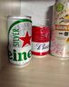 百威啤酒冰啤500ml*18听+淡色拉格450ml*3听组合装618组合 实拍图
