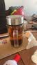 富光双层玻璃杯支持团购定制泡茶杯办公杯带把 大容量男女水杯子580ML 实拍图