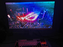 华硕ROG XG27ACMES-W 27英寸显示器2K240Hz电竞显示器超频255Hz HDR400 G-Sync 0.3ms响应 HDMI 2.1 实拍图