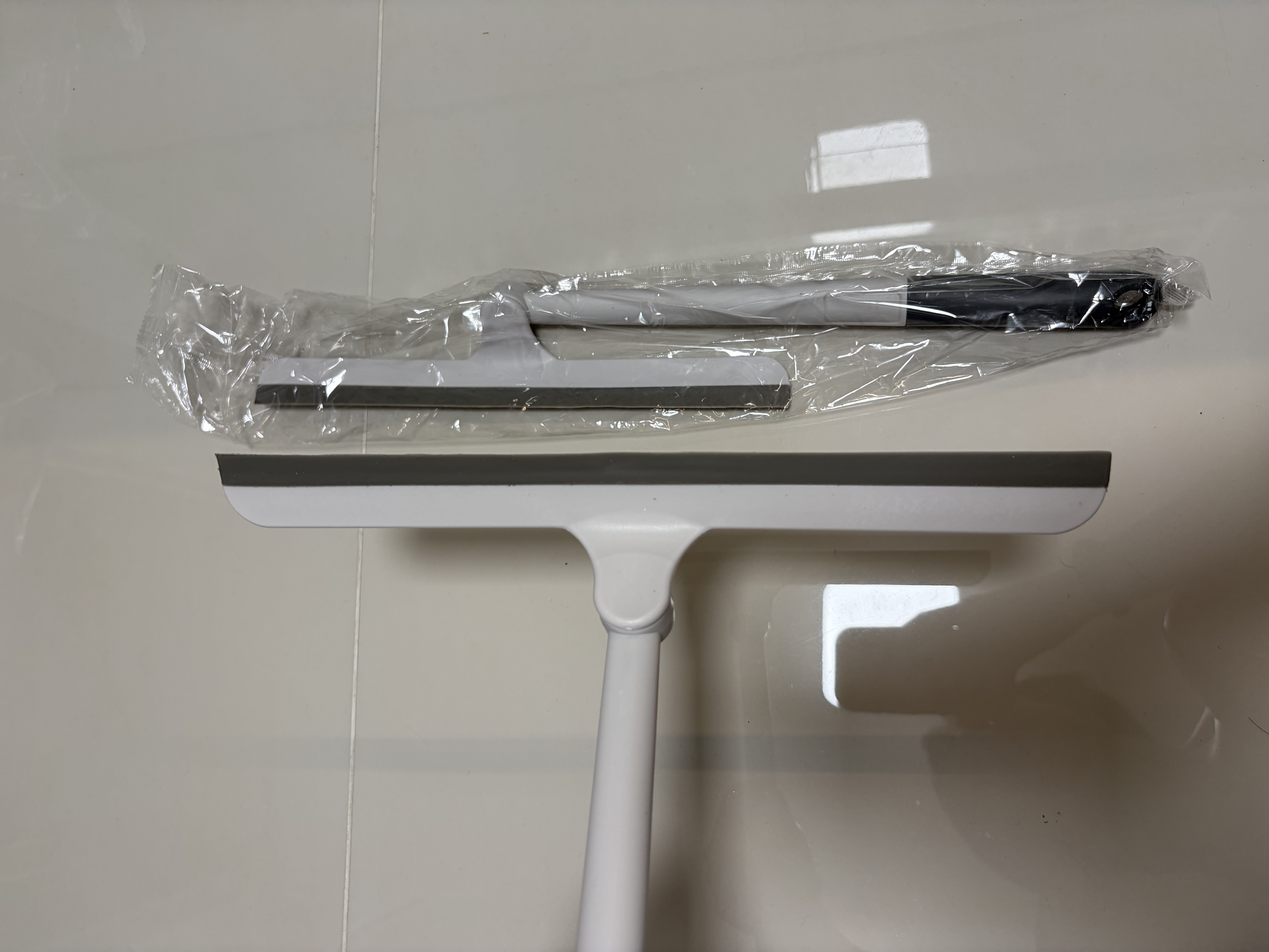 【宜家同款】玻璃刮水器360度刮水玻璃清洁神器清洗窗户家用擦墙 360度旋转玻璃刮水器2把 实拍图