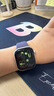 Apple/苹果 Watch S11 智能手表GPS款46毫米银色铝金属表壳雾紫色运动型表带S/M MEVW4CH/B 实拍图