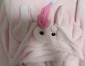 babycare婴儿浴巾暖绒洗澡巾光暖黑科技baby绒带帽斗篷-小粉象105*105cm 实拍图