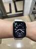 Apple/苹果 Watch S11 智能手表GPS款46毫米玫瑰金色铝金属表壳淡桃粉色运动型表带S/M MEVT4CH/B 实拍图