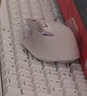 雷柏（Rapoo）MT760Mini中小手无线/蓝牙/有线多模办公鼠标 人体工学跨屏传输150小时续航11键可定义 粉色 实拍图