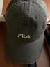 FILA 斐乐【小脸帽】情侣款棒球帽夏多彩运动帽百搭显脸小-软顶 碳银灰-GY XS 实拍图