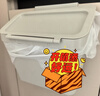 宜家（IKEA）PRUTA普塔食品饭盒微波炉可加热便当盒简约餐具上班族用 附盖食品盒蓝色0.6L 实拍图