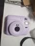 富士（FUJIFILM）instax mini12一次成像相机 立拍立得一次成像相机拍立得相机 Mini12绣球蓝（下方可选套餐） ins套=相机+10相纸+壳+册(热销） 实拍图