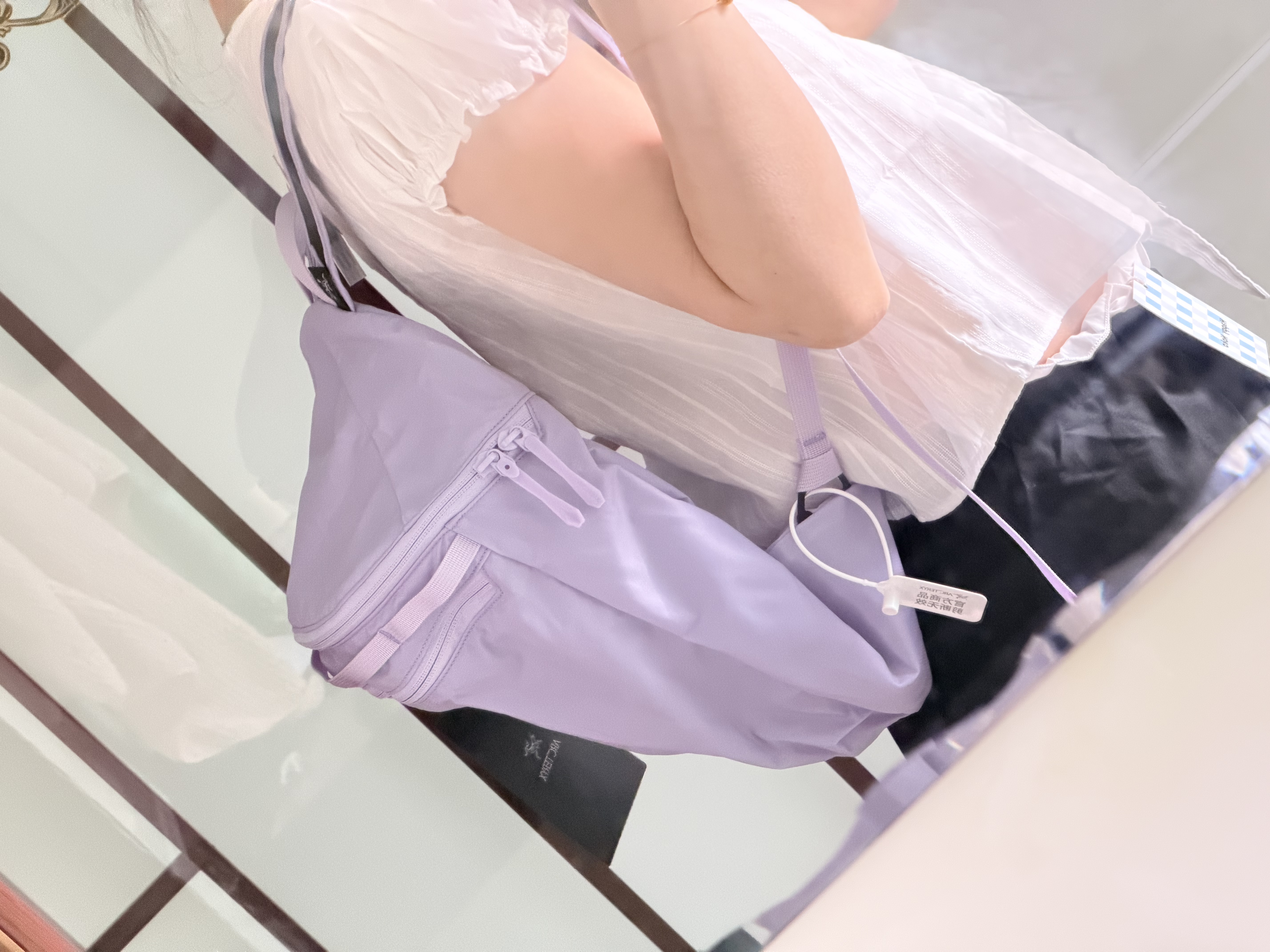 ARC'TERYX始祖鸟 HELIAD 15 BACKPACK 男女同款 背包 MALLOW/锦葵紫 均码 实拍图
