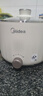 美的（Midea）电煮锅 0涂层不锈钢 宿舍小电锅 多功能家用宿舍泡面小火锅 2.6L蒸煮一体电热锅 XZC2066G 配蒸笼 实拍图