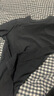 名创优品（MINISO）短袖t恤男士夏季新款重磅纯棉上衣服休闲宽松半袖体恤 黑 L 实拍图