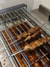 小熊（Bear）电烤炉 烧烤炉 电烧烤炉家用 电烤串机户外烧烤架烤肉烤串一体烤肉炉电烤架室内无烟电炉烤肠机 烟紫灰【接油盘+烤网】DKL-L20L5 1层 实拍图